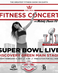 Feel Rich Kicks Off National Fitness Movement at Super Bowl Live